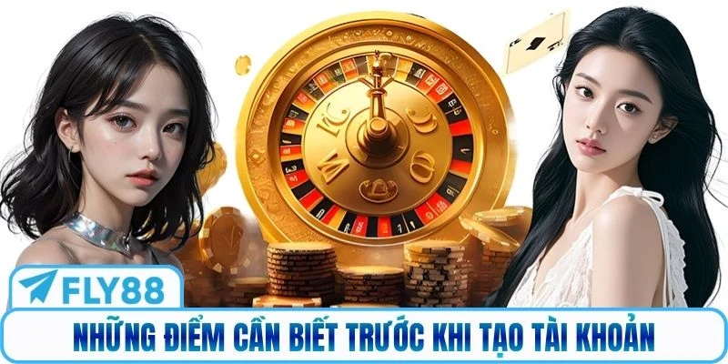 Những điểm cần biết trước khi tạo tài khoản