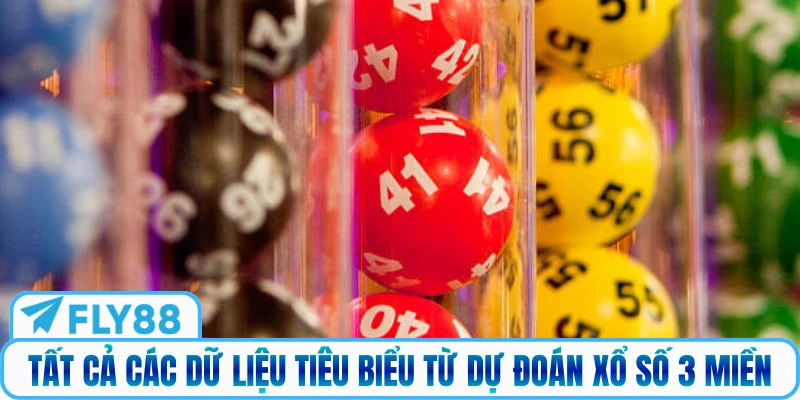 Tất cả các dữ liệu tiêu biểu từ dự đoán xổ số 3 miền